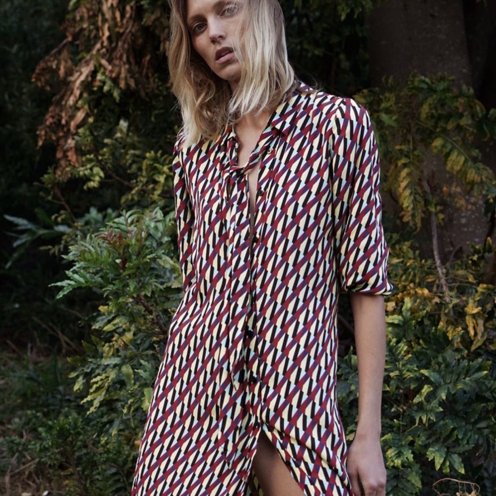 PRINTED DRESS - Picture 2 of 9